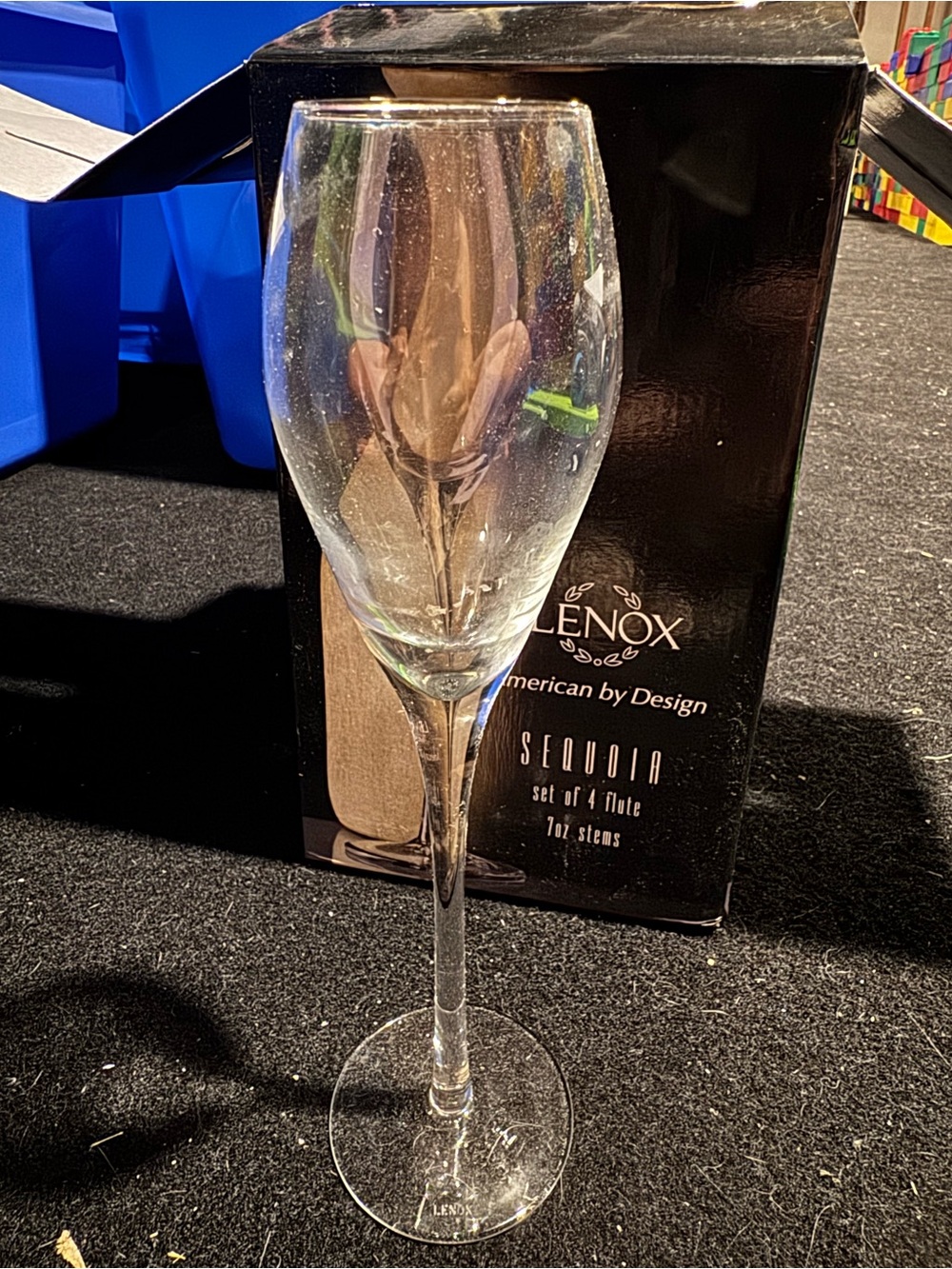 Lenox Clear Crystal Sequoia Champagne Flute